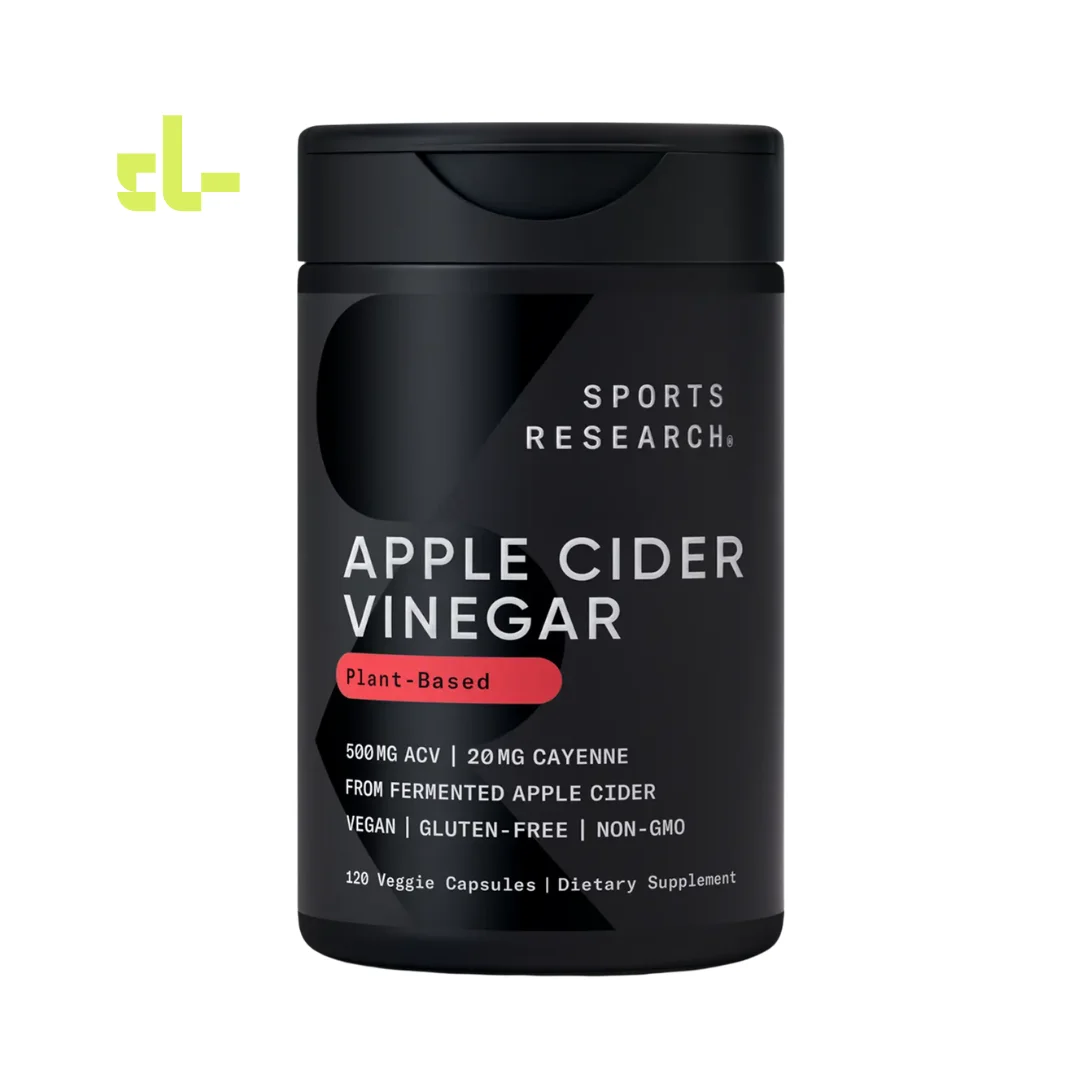 Apple Cider Vinegar Capsules – خل التفاح – دعم الهضم وتنظيم الشهية