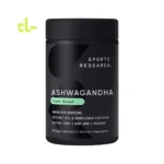 Organic Ashwagandha | من سبورت ريسيرش – دعم التوتر والطاقة والتوازن العصبي
